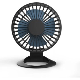 Resim Zsykd F2 Öğrenci USB Sessiz Ofis Masaüstü Mini Fan Siyah (Yurt Dışından) 