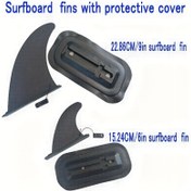 Resim Çıkarılabilir Paddle Board, Sörf Tahtası, Uzun Tahta Orta Yüzgeç, Sörf Ekipmanları 