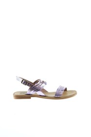 Resim Bueno Shoes Pudra Parlak Deri Kadın Düz Sandalet 01wu3421 
