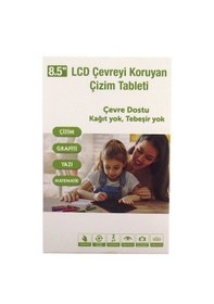 Resim 8,5 Inch Lcd Beyaz Yazı Tahtası 