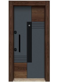 Resim Ahşap Çelik Kapı Tez3588 