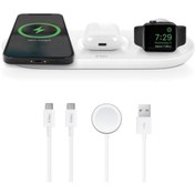 Resim Ttec 15w 3in1 Iphone, Apple Watch Ve Airpod Ile Uyumlu Kablosuz Şarj Aleti, Iphone X,11,12,13,14,15 