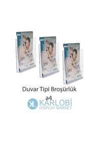 Resim 10'Lu Duvar Tipi Broşürlük A4 21X30Cm 