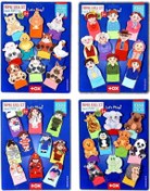 Resim 4 Set - 40 Parça Tox Meslekler, Aile Bireyleri, Evcil Ve Vahşi Hayvanlar Parmak Kukla T772 T782 T762 T752 