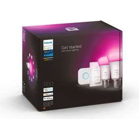 Resim Philips HueWCA 9-75W E27 Renkli Akıllı Ampul 2'li Başlangıç Seti (Kumandalı) 