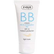 Resim Ziaja BB Cream Oily Combination - Renkli Nemlendirici Light 50ml 