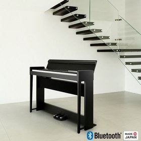 Resim Korg 457 C1 Air Dijital Piyano - Siyah (Üst Segment - Konsol Tipi) | 88 Tuş RH3 Çekiç Aksiyonlu Klavye (Made in Japan), Bluetooth Audio, 30 Dahili Ses, Üçlü Pedal Sistemi | Ölçüler: 1346 x 347 x 770 mm 