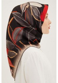 Resim Armine Twill İpek Eşarp 23ya8962 07 Turuncu 
