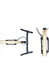 Resim Carraro Gravel G6 Karbon - 28 Jant 19'' 49CM ( M ) Kadro 11 Vites Gravel Bisiklet - Mat Yeşil / Siyah Haki 