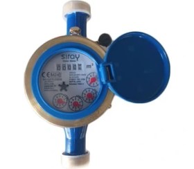 Resim Siray 3/4" Ev Tipi Su Sayacı Su Saati (Rakorsuz) 