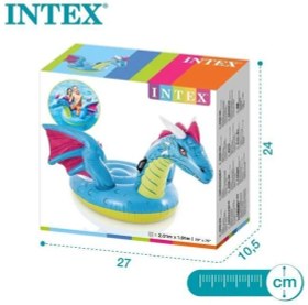 Resim MCM Group Intex Tutunmalı Mistik Ejderha Binici 201 cm - 57563 (Lisinya) 