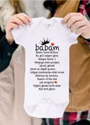 Resim Tuğbababy Baby Babaya Özel Zıbın Kız Erkek (533427525) Beyaz 