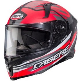 Resim Caberg Avalon X Kıra Kapalı Motosiklet Kaskı Gri - Kırmızı - Siyah 