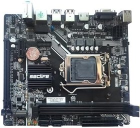 Resim Seclife H81 H81DA1 Intel LGA1150 DDR3 M.2 Anakart, 4. Nesil Intel Core İşlemci Desteği, SATA 6Gb/s, USB 3.0, PCI Express 