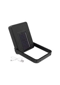 Resim Powermaster Yx-607 Cob Ledli Solar Panelli Hareket Sensörlü Çok Fonksiyonlu Lamba Siyah 