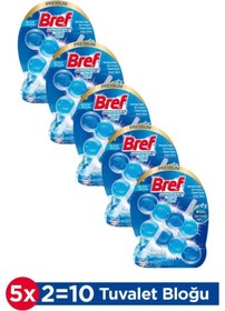 Resim Bref Brilliant Gel Tuvalet Bloğu 5 Adet İkili Paket 