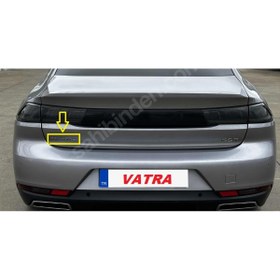 Resim 508 1.5 Bluehdi Prime 2019-2021 Uyumlu Peugeot Bagaj Yazısı 3m 3d Abs 