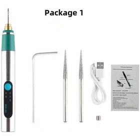 Resim Symbee Taşkıran, Zımparalama Ve Kesme İşlemleri İçin Şarj Edilebilir Hız Ayarlanabilir El Tipi Elektrikli Minik Zımpara Makinesi Paket 1 