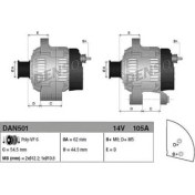 Resim Denso Alternatör 12 V 100A Fiat Doblo 1 9Jtd Den Dan501 