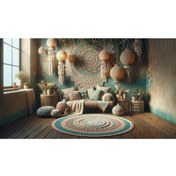 Resim Venspor Bohem Tarzı Dekoratif Arkaplan, 200x150cm, Fon, Duvar Örtüsü 