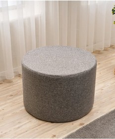 Resim Favora Likya Puf - Gri Gri 