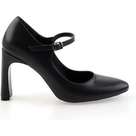 Resim Siyah Kadın Klasik Topuklu Ayakkabı K01209160509 Siyah 