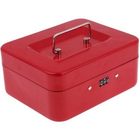 Resim Homyl Şifre Kilitleme Kumbara Para Nakit Madeni Kırmızı 