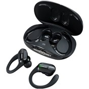 Resim Lenovo Thinkplus Xt80 Kablosuz Bt Spor Kulaklık Mikrofonlu Mini Kulaklık Şarj Kutu Ses Gürültü Azaltma Bluetooth Kulaklık 56345855 - Siyah 
