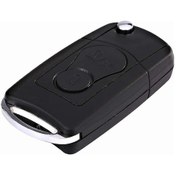 Resim Jokmae Ssangyong Actyon Kyron Rexton İç Parçalar Taşınabilir 2 Tuşlu Abs Anahtar Kılıfı - Yedek Anahtar Kasa, Sert, Isı Dayanıklı, Siyah 