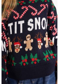 Resim Defacto Lacivert Kız Çocuk Kazak G0913a8/nv134 Lacivert 