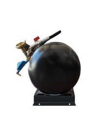 Resim Karavan Lpg Tankı Yatay 22 Litre Kullanıma Hazır Set 