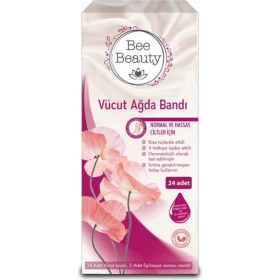 Resim Bee Beauty Vücut Ağda Bandı 24'lü 