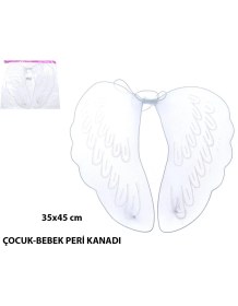 Resim Bebek Çocuk Peri Kanadı – Kostüm Tamamlayıcı Kanat 35X45 cm 