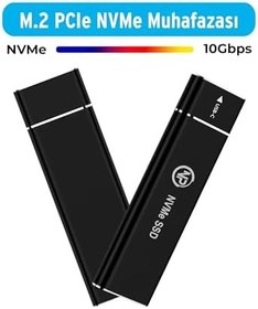 Resim NPO DK02 NVMe M.2 900/1000Mb/s USB-A/Type-C Kablolu Taşınabilir Harici SSD (GB, 0) 