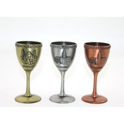 Resim Metal İstanbul Yöresel Kadeh Bardak 