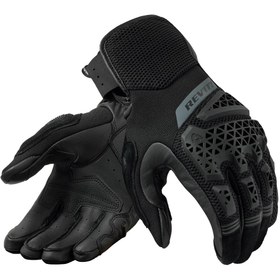 Resim Revit Sand 5 Siyah Yazlık Motosiklet Eldiveni 