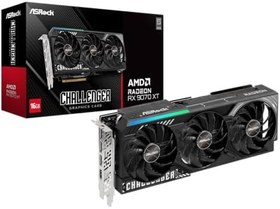 Resim ASRock Radeon RX 9070 XT Challenger 16GB OC Ekran Kartı - AMD RDNA 4 Mimarisi, 2970 MHz Boost Saat, 16GB GDDR6, PCIe 5.0, DisplayPort 2.1a, HDMI 2.1b, Üçlü Fan Soğutma 
