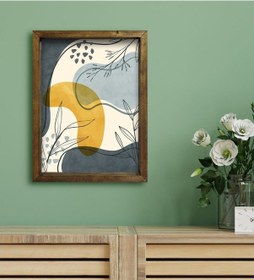 Resim Bk Gift Otel Odası Konseptli Doğal Masif Ahşap Çerçeveli Tablo 30 (551120261) 