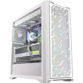 Resim Bitfenix Sepii 750W 80+ Bronze Psu 4X120MM Frgb Fan Atx Temperli Cam Beyaz Gaming (Oyuncu) Kasa 