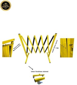 Resim martin morris Akordiyon Bariyer Alüminyum 