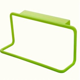 Resim Zhanglei001 Yeşil 1 Adet Askılı Havlu Askısı, Mutfak Banyo Dolap Kapısı Duvar Tipi Havlu Askısı Yeşil 