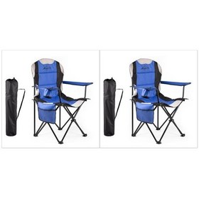 Resim Sportlife Evolite Nature Katlanabilir Kamp Koltuğu 2'li Set Mavi 