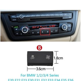 Resim Bmw F20 F30 F36 F32 Klima Tuşu Düğmesi 