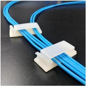 Resim 3B Trend Yapışkanlı Kablo Toplayıcı 8 Adet Masa Kablo Düzenleyici Klips Duvara Sabitleyici 