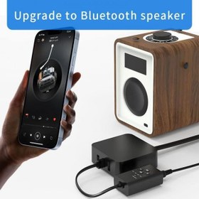 Resim Bluetooth ses kartı bluetooth optik ses çevirici usb ses kartı r30 