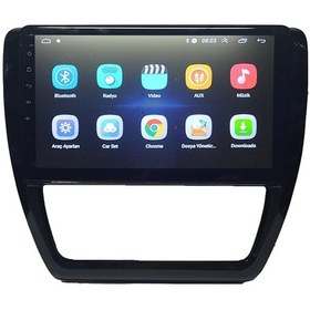 Resim Volkswagen Jetta New 2016-2021 10 inç 4-64 GB Android Carplay Multimedya 