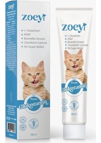 Resim Zoey Glukozamin Paste Kediler İçin Eklem Sağlığını Desteleyen Malt 100 G 