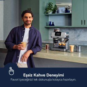 Resim Delonghi La Specialista Prestigio Manuel Espresso Makinesi - Barista Tipi - Entegre Öğütücü +2kg Kahve EC9455 