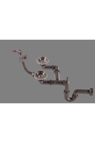 Resim Bloom Franke Dominox Blanco Ukinox 1.5 Göz Evye Sifon Takımı Kare Taşmalı 