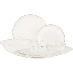 Resim Madame Coco Mabella 6 Kişilik 30 Parça Yemek Takımı - Beyaz/bej 8684427113035 Çok Renkli 